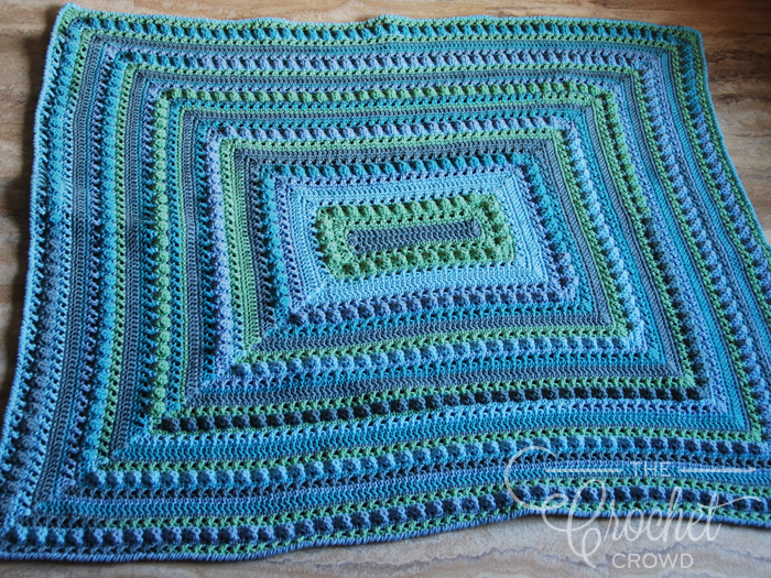 Crochet Hugs & Kisses Around the Block Pattern + Tutorial The Crochet