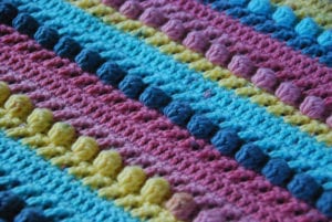 Hugs and kisses crochet blanket online pattern