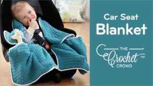 Crochet discount car blanket