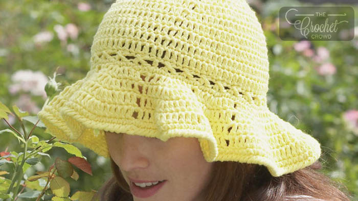 Crochet Sun Hat Pattern + Tutorial