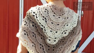 Crochet Fluffy Meringue Shawl