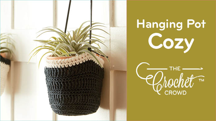 Crochet Hanging Pot Cozy Pattern