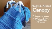 Hugs & Kisses Car Seat Cover by Jeanne Steinhilber