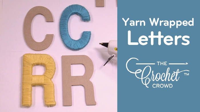 How to Yarn Wrap Letters