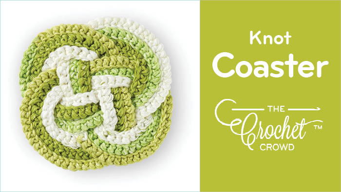 Crochet Knot Coaster