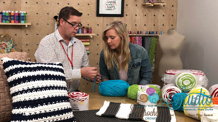 Behind the Scenes at JOANN Fabrics & Crafts Before Live Broadcast