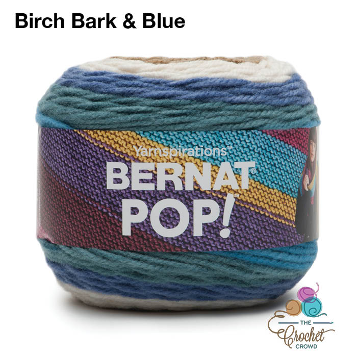 Bernat POP! Birch Bark and Blue