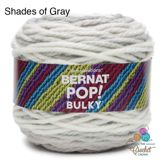 Bernat Pop Bulky Shades of Gray