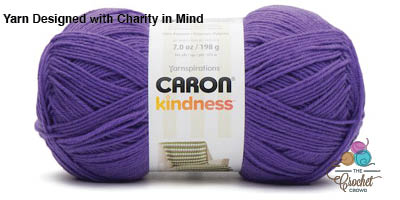 Caron Kindness Yarn Purple