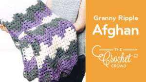 Crochet Granny Ripple Afghan Kindness