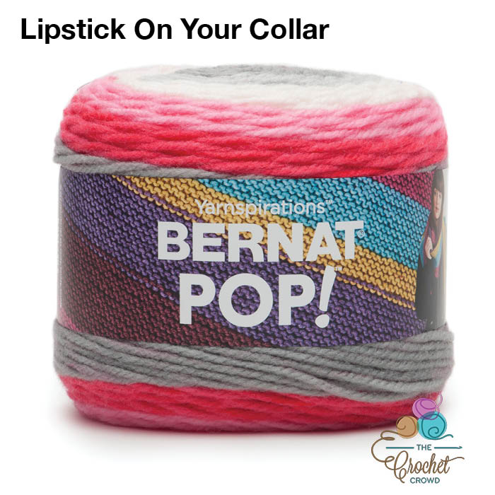 Bernat POP! Lipstick On Your Collar