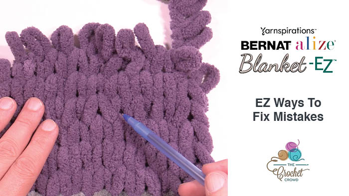 Fix Bernat Blanket-ez Stitches + Tutorial