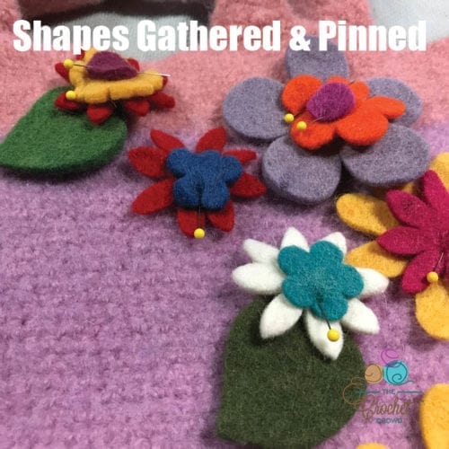 Crochet Happy Felted Flower Bag | The Crochet Crowd