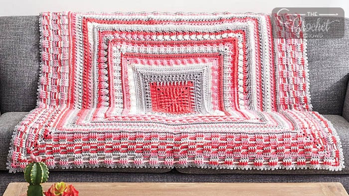 Crochet Study of Texture Afghan