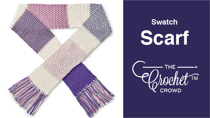 Caron X Pantone Swatch Scarf
