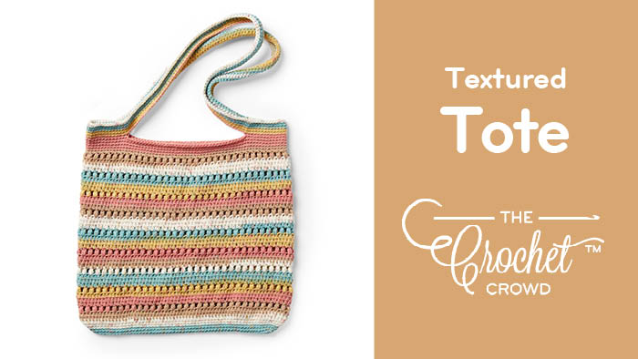 Crochet Textured Tote