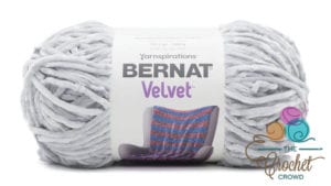 Bernat Velvet Misty Grey Yarn