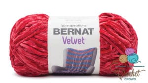 Bernat Velvet Red Yarn