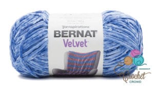 Bernat Velvet Rich Blue Yarn