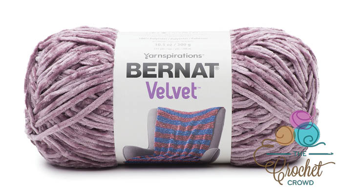 Bernat Velvet Shadow Purple Yarn