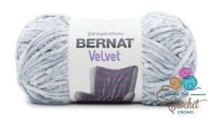 Bernat Velvet Softened Blue Yarn