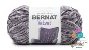 Bernat Velvet Vapour Gray Yarn