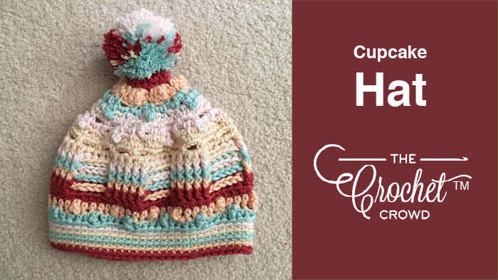 Crochet Cupcake Hat