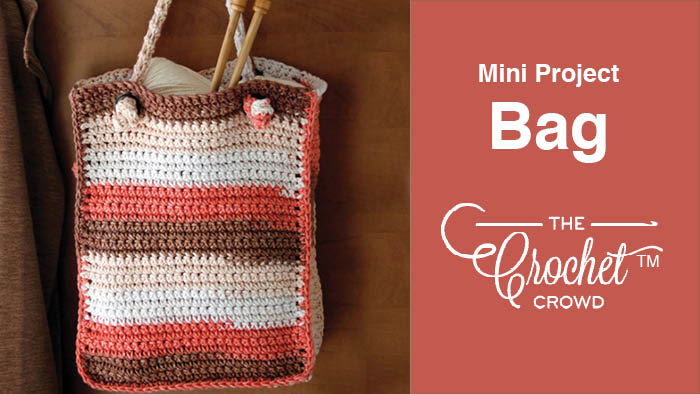 Crochet project cheap bag pattern