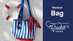 Crochet Nautical Bag