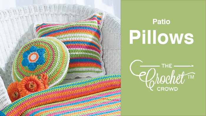 Crochet Patio Pillows