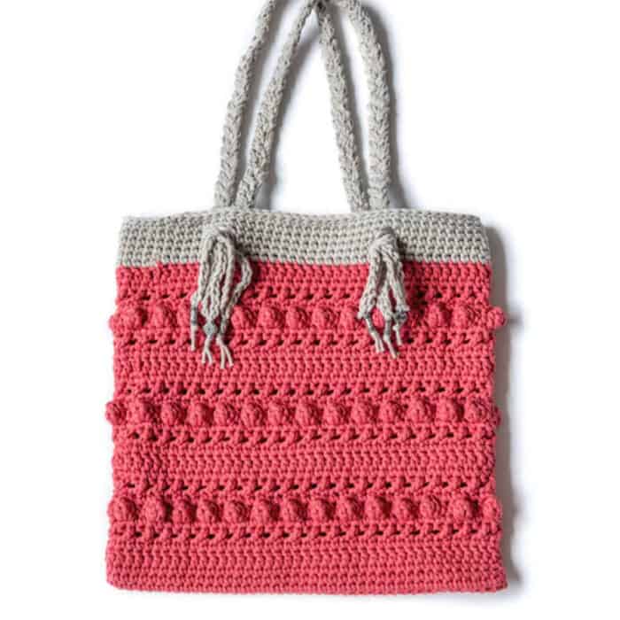 Updated Hugs and Kisses Crochet Tote