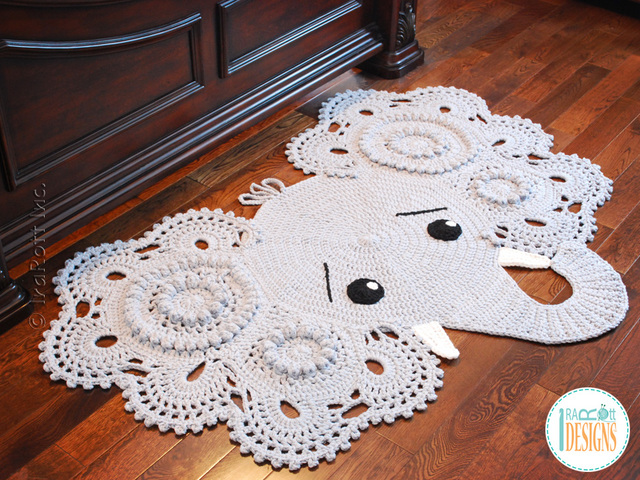 Elephant Rug by Ira Rott