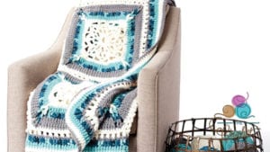 Crochet Country Snow Window Blanket