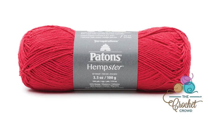 Patons Hempster Yarn Red