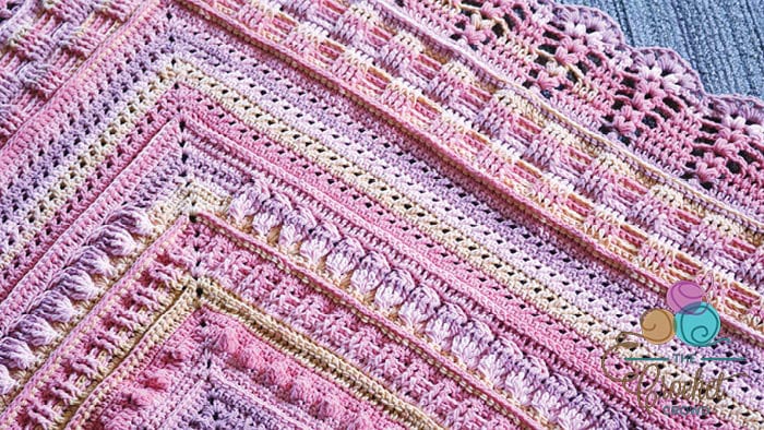 Crochet Study of Texture Shawl
