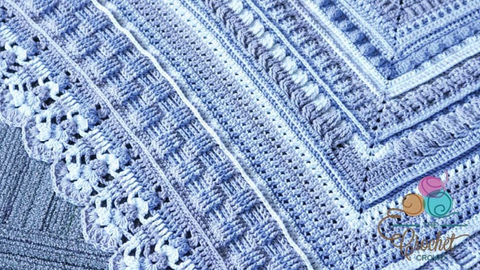 Crochet Study of Texture Shawl