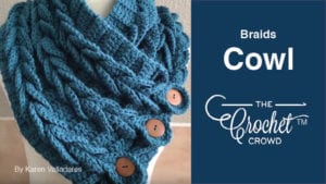 Crochet Braids Cowl