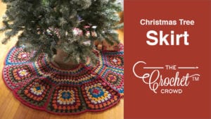 Crochet Christmas Tree Skirt