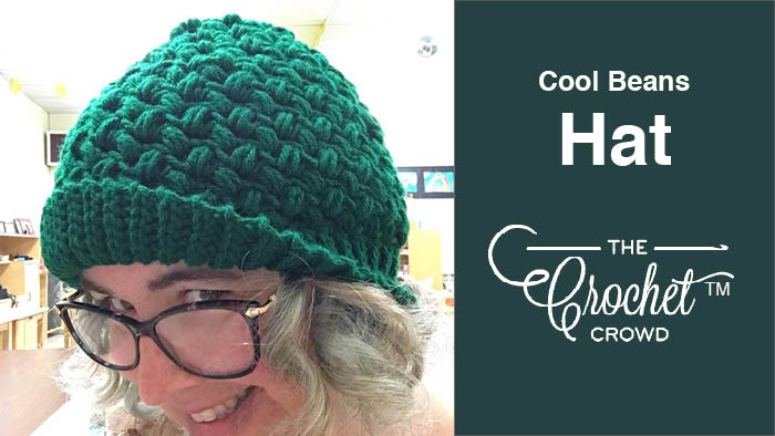 Crochet Cool Beans Hat The Crochet Crowd - 