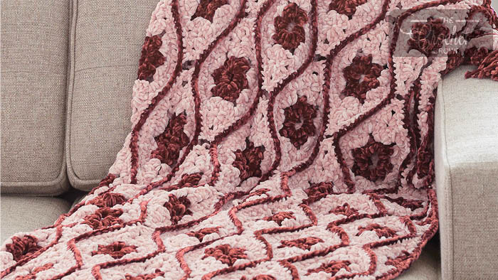 Crochet Moroccan Tiles Afghan Pattern + Tutorial