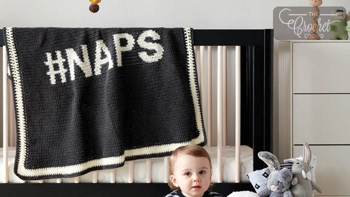 Crochet #NAPS Baby Blanket Pattern + Tutorial