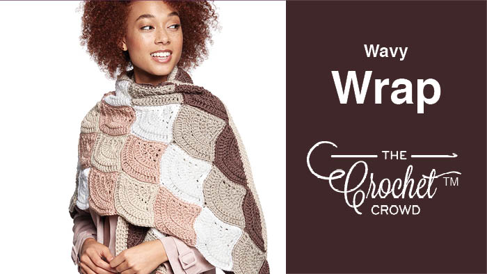 Crochet Wavy Wrap Pattern + Tutorial