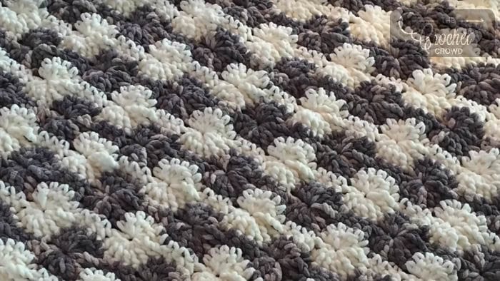 Crochet Big Wheel Stitch