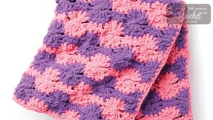 Crochet Spinning Wheels Blanket