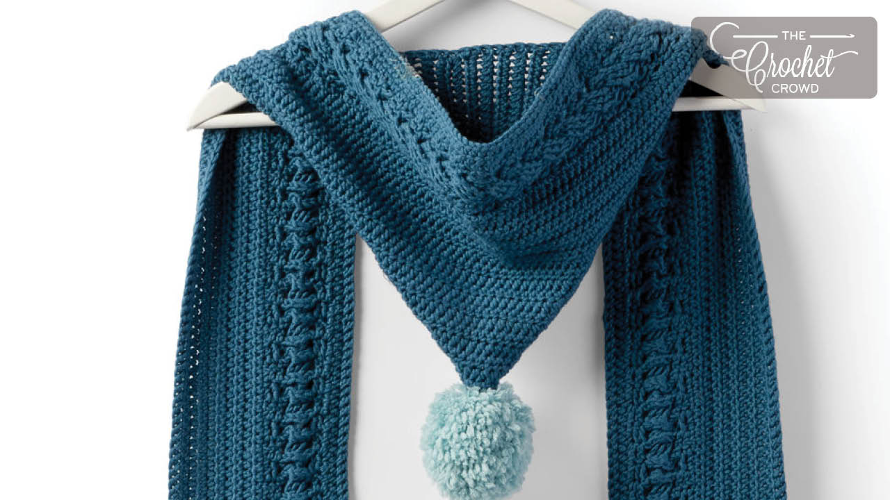 Artemis Hooded Scarf free crochet pattern by