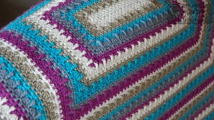 Crochet Social Textures Blanket by Jeanne Steinhilber