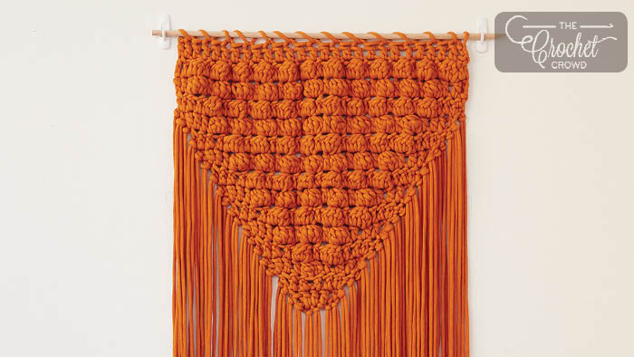 Crochet Popping Wall Hanging