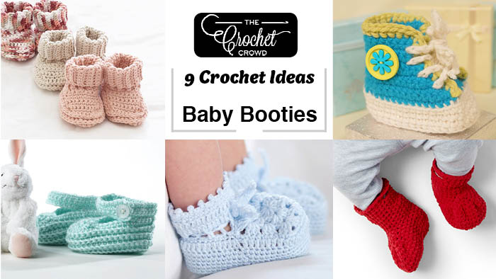 baby booties crochet pattern