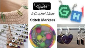 9 Crochet Stitch Marker Ideas