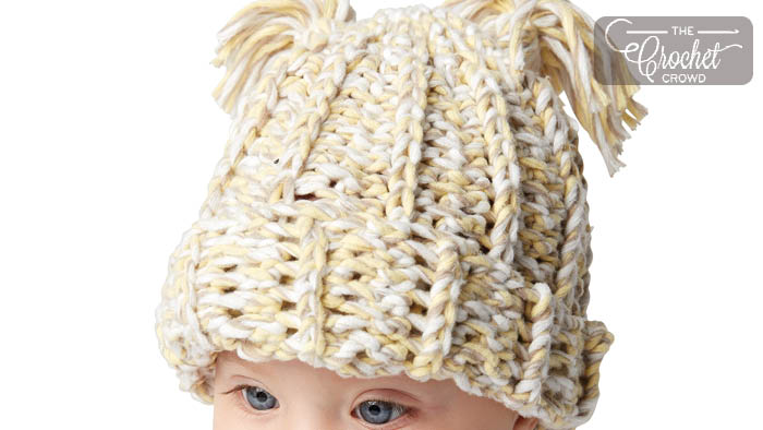 Crochet Baby Marly Yarn Hat